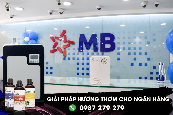 Máy Xông Tinh Dầu Cho Ngân Hàng - Giải Pháp Mùi Hương A-Z